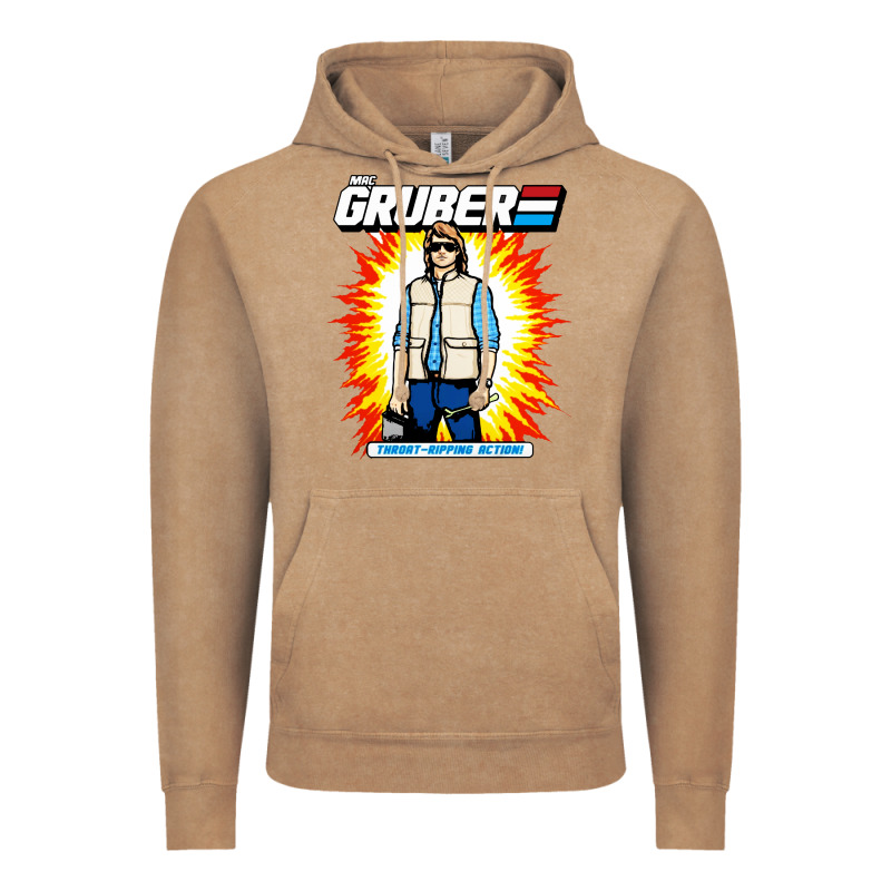 Macgruber Action Figure Vintage Hoodie by linhVisuals | Teevron
