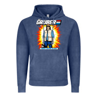 Vintage Denim macgruber action figure Vintage Hoodie - linhVisuals