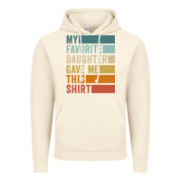 Vintage Artic my favorite daughter gave me this shirt father's day pullover hoodie Vintage Hoodie - linhVisuals