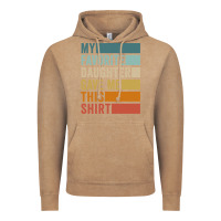 Vintage Coffee my favorite daughter gave me this shirt father's day pullover hoodie Vintage Hoodie - linhVisuals