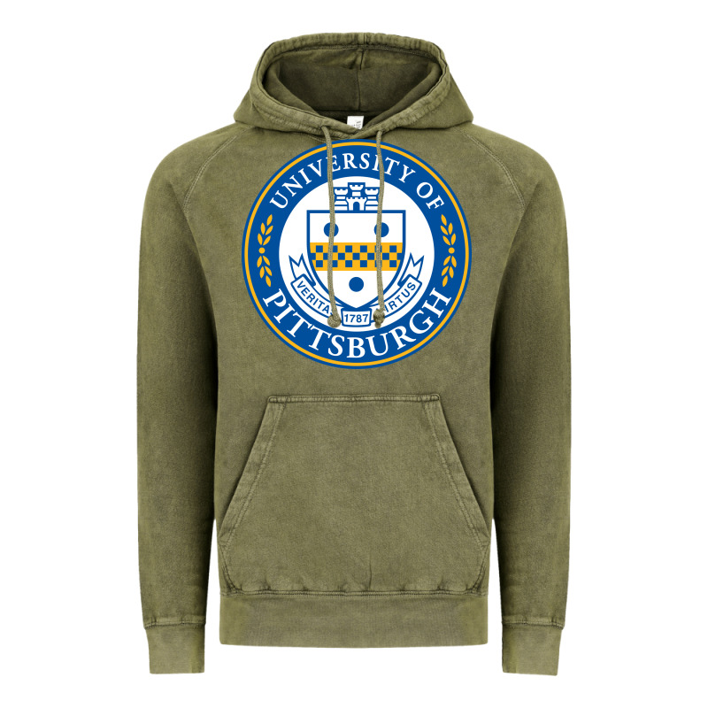 University Of Pittsburgh Vintage Hoodie by linhVisuals | Teevron