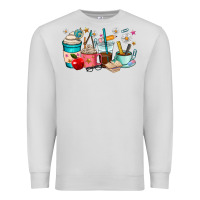 Dove Grey teacher coffee cups Premium Sweatshirt - RanaPortraitStore