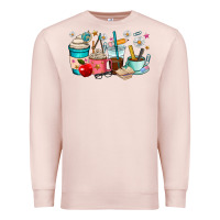 Pale Pink teacher coffee cups Premium Sweatshirt - RanaPortraitStore