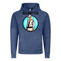 Vintage Denim sumbitch Vintage Hoodie - linhVisuals
