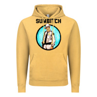 Vintage Mustard sumbitch Vintage Hoodie - linhVisuals