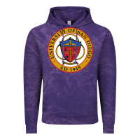 Cloud Purple university of san diego Vintage Hoodie - linhVisuals
