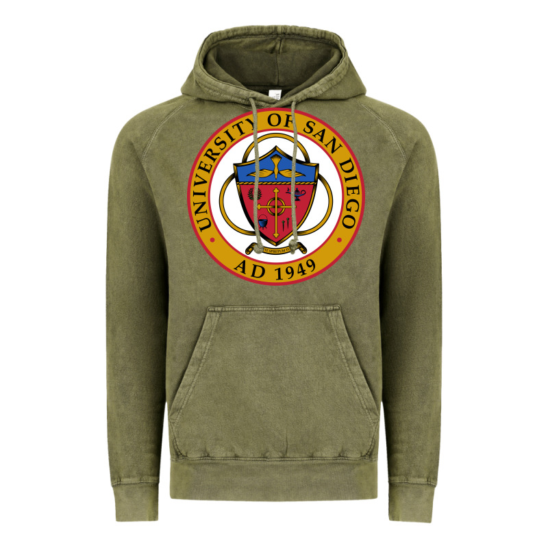 University Of San Diego Vintage Hoodie by linhVisuals | Teevron