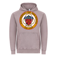 Vintage Zinc university of san diego Vintage Hoodie - linhVisuals