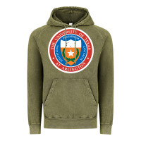 Vintage Olive university of texas at arlington seal Vintage Hoodie - linhVisuals