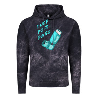 Cloud Black puff puff pass inhaler Vintage Hoodie - linhVisuals