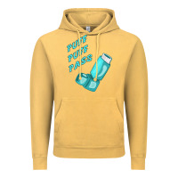 Vintage Mustard puff puff pass inhaler Vintage Hoodie - linhVisuals
