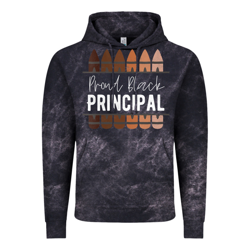 Womens Proud Black Principal, Black History Month School Principal V N Vintage Hoodie by linhVisuals | Teevron