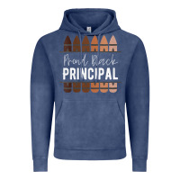 Vintage Denim womens proud black principal, black history month school principal v n Vintage Hoodie - linhVisuals