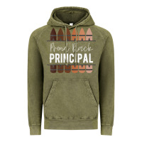 Vintage Olive womens proud black principal, black history month school principal v n Vintage Hoodie - linhVisuals