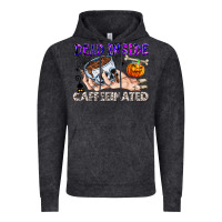 Vintage Arctic Dead Inside Caffeinated Vintage Hoodie - CowhideDigitalArt