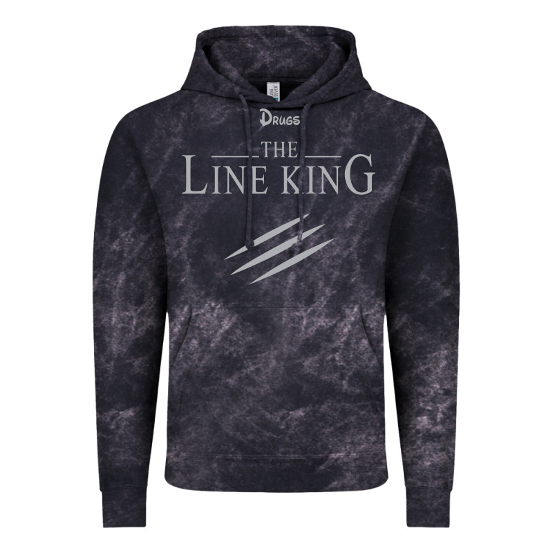 Funny Drugs The Line King Design Vintage Hoodie by linhVisuals | Teevron