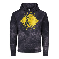 Cloud Black time team Vintage Hoodie - linhVisuals