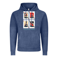 Vintage Denim the four kings of boxing Vintage Hoodie - linhVisuals