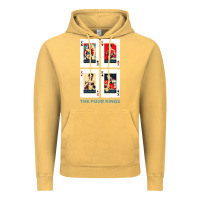 Vintage Mustard the four kings of boxing Vintage Hoodie - linhVisuals