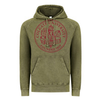 Vintage Olive colgate university seal Vintage Hoodie - linhVisuals