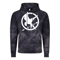 Cloud Black The Hunger Games Trilogy Vintage Hoodie - linhVisuals