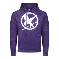 Cloud Purple The Hunger Games Trilogy Vintage Hoodie - linhVisuals