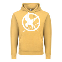 Vintage Mustard The Hunger Games Trilogy Vintage Hoodie - linhVisuals