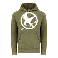 Vintage Olive The Hunger Games Trilogy Vintage Hoodie - linhVisuals