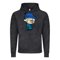 Vintage Black calvin Vintage Hoodie - linhVisuals