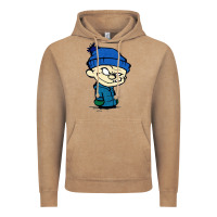 Vintage Coffee calvin Vintage Hoodie - linhVisuals