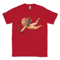 Red cupid olivia Classic Tee - OliviaCreatesArt