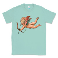Seafoam cupid olivia Classic Tee - OliviaCreatesArt