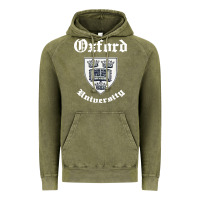 Vintage Olive vintage oxford university 80s 90s Vintage Hoodie - linhVisuals