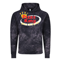 Cloud Black pizza king cowboy Vintage Hoodie - linhVisuals