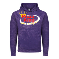 Cloud Purple pizza king cowboy Vintage Hoodie - linhVisuals