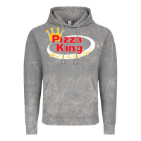 Cloud Rock pizza king cowboy Vintage Hoodie - linhVisuals