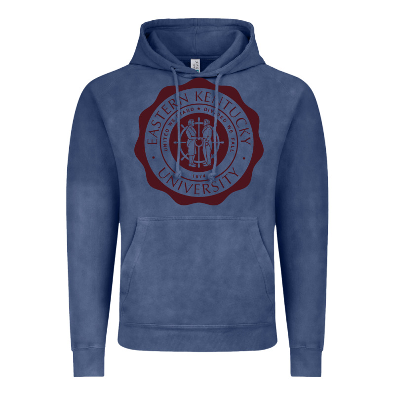 Eastern Kentucky University Seal Vintage Hoodie by linhVisuals | Teevron