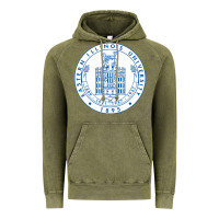 Vintage Olive eastern illinois university seal Vintage Hoodie - linhVisuals