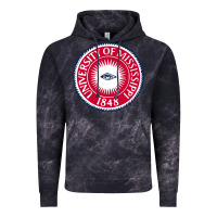 Cloud Black university of mississippi seal Vintage Hoodie - linhVisuals