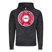 Vintage Black university of mississippi seal Vintage Hoodie - linhVisuals