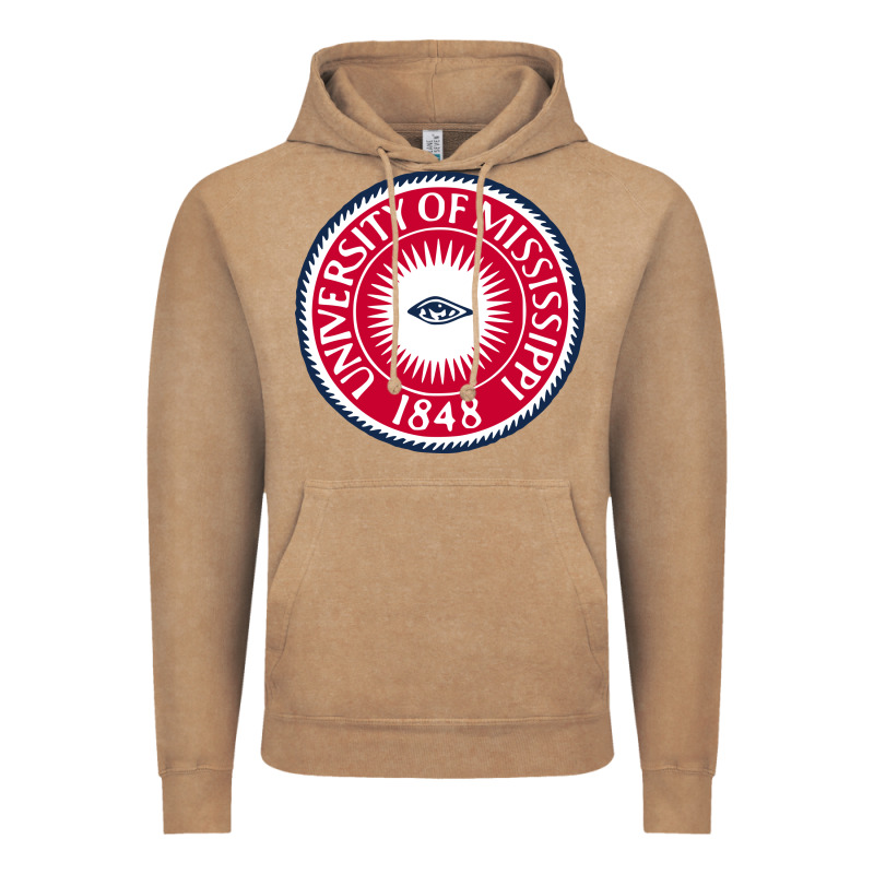 University Of Mississippi Seal Vintage Hoodie by linhVisuals | Teevron