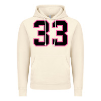 Vintage Artic number 33 sports jersey athlete fan pink black lucky number t shirt Vintage Hoodie - linhVisuals