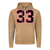 Vintage Camel number 33 sports jersey athlete fan pink black lucky number t shirt Vintage Hoodie - linhVisuals