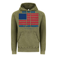 Vintage Olive newback to back world war champs back Vintage Hoodie - linhVisuals