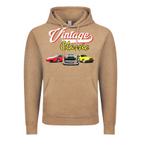 Vintage Coffee vintage classic oldies cars Vintage Hoodie - linhVisuals