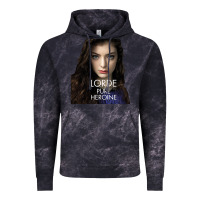 Cloud Black Lorde Vintage Hoodie - linhVisuals