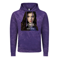 Cloud Purple Lorde Vintage Hoodie - linhVisuals