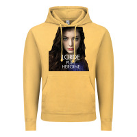 Vintage Mustard Lorde Vintage Hoodie - linhVisuals