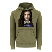Vintage Olive Lorde Vintage Hoodie - linhVisuals