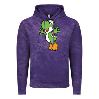 Cloud Purple yoshi Vintage Hoodie - linhVisuals